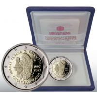 Vatican 2 euro 2022 - 25th Anniversary of the Death of Mother Teresa of Calcutta - PROOF