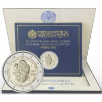 Vatican 2 euro 2022 - 25th Anniversary of the death of Mother Teresa of Calcutta