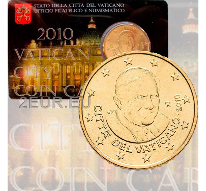 Vatican 50 cent BU 2010 - №1