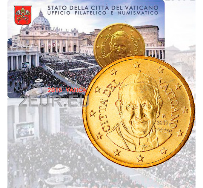 Vatikan 50 senti BU 2015 - №6