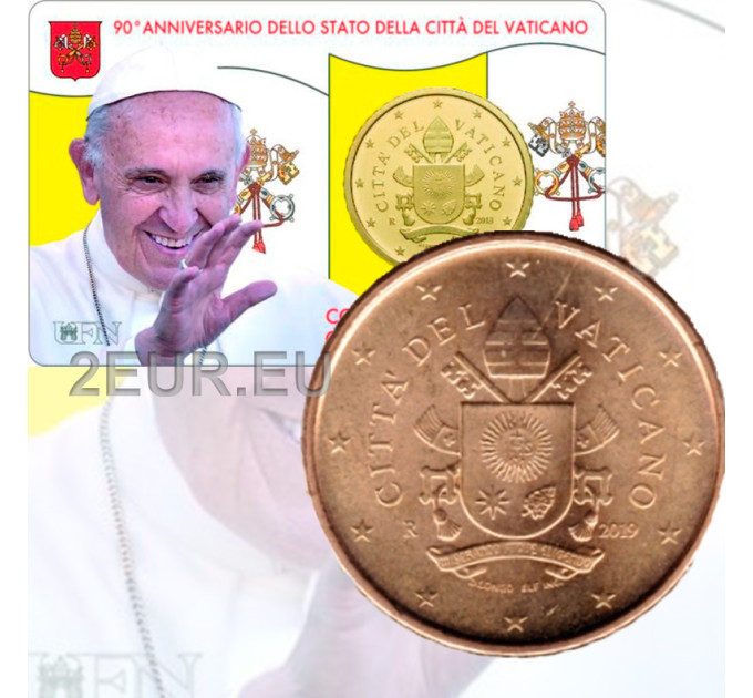 Vatikan 50 senti BU 2019 - №10