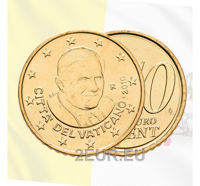 Vatikan 50 senti UNC 2010
