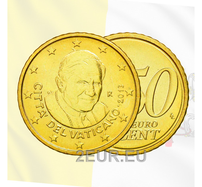 Vatikan 50 senti UNC 2013