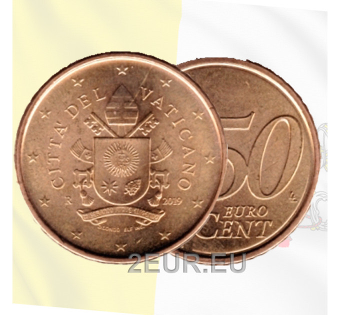 Vatikan 50 senti UNC 2019