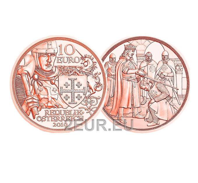 Austria 10-eurone münt 2019 – seiklus