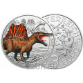 Austria 3-eurone münt 2019 – Spinosaurus