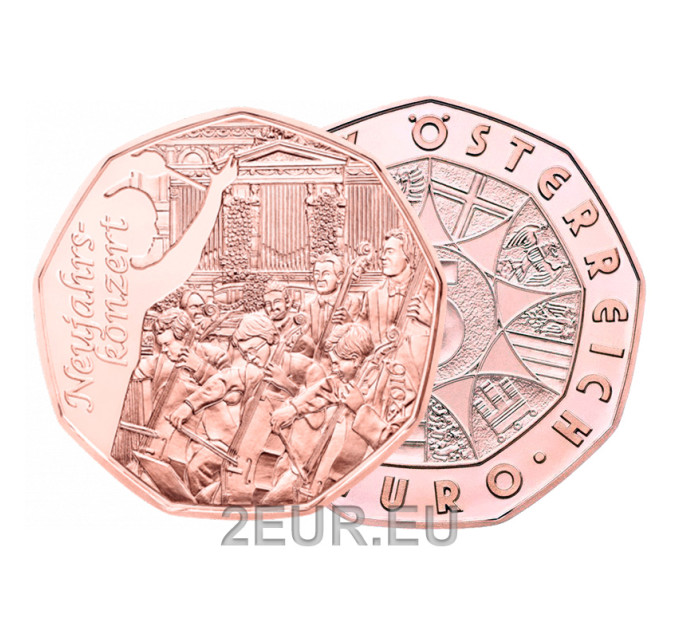 Austria 5-eurone münt 2016 - Uue aasta kontsert