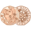 Austria 5-eurone münt 2023 – PIG