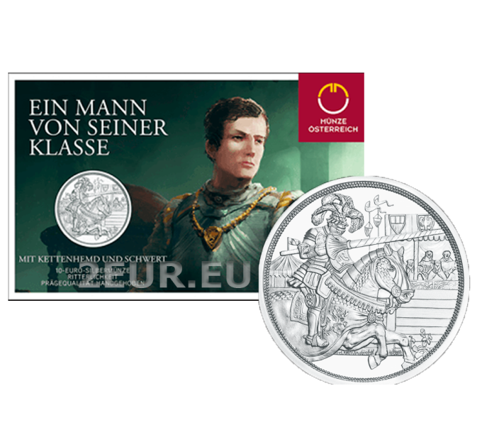 Austria 10 eurot Hõbemünt 2019 – RÜÜTLIVÕISTLUS