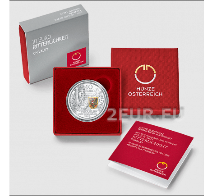 Austria 10 eurot Hõbemünt Proof 2019 – RÜÜTLIVÕISTLUS