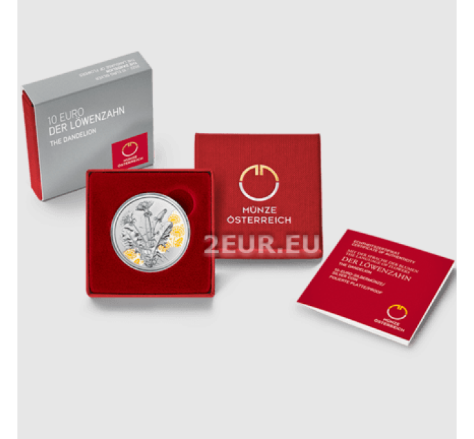 Austria 10-eurone Hõbemünt Proof 2022 - VÕILILL