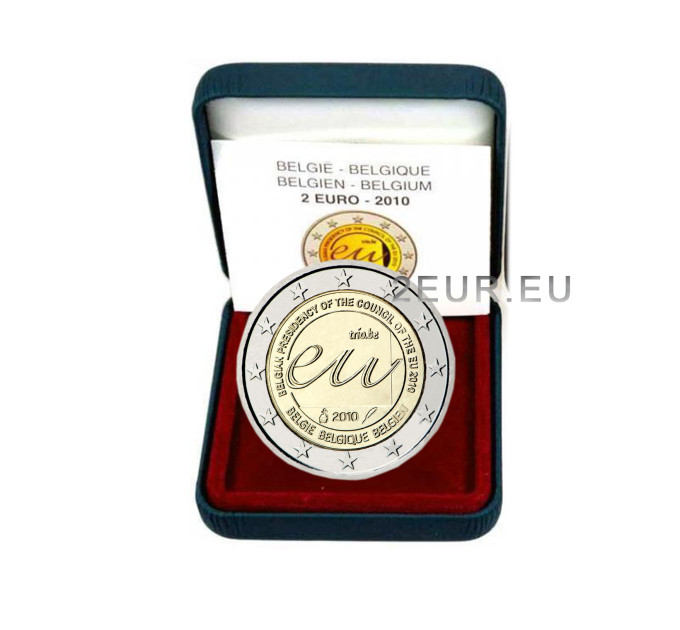 Belgia 2 eurot proof 2010 – EL eesistumine 