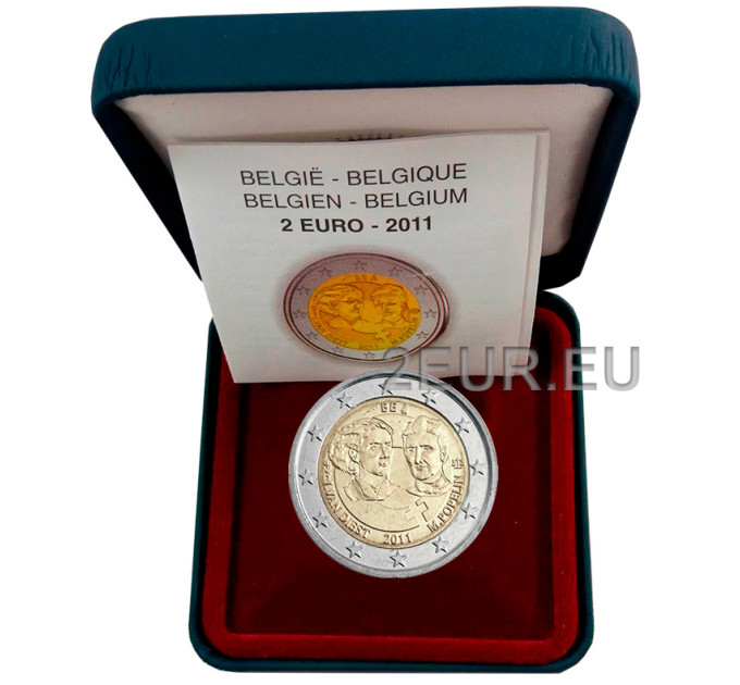 Belgia 2 eurot proof 2011 - Rahvusvaheline naistepäev 
