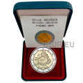 Бельгия 2 евро proof 2012 - 10 лет евро
