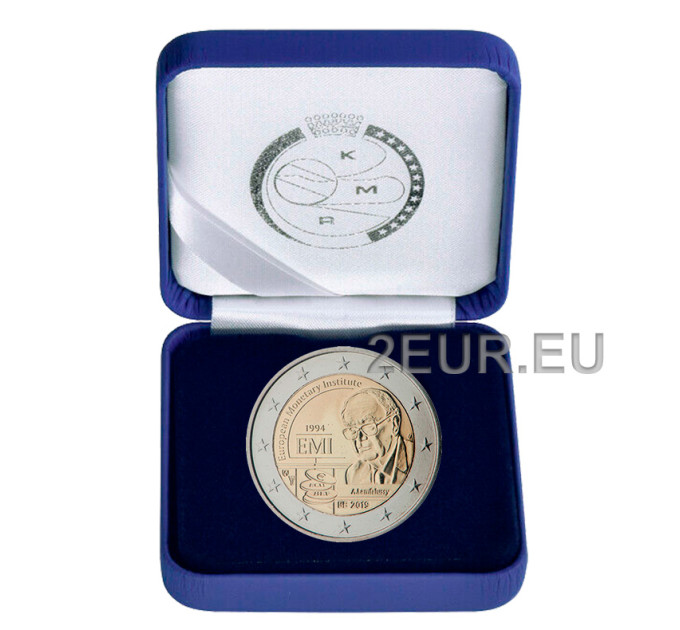 Belgia 2 eurot proof 2019 – EMI 25. aastapäev 