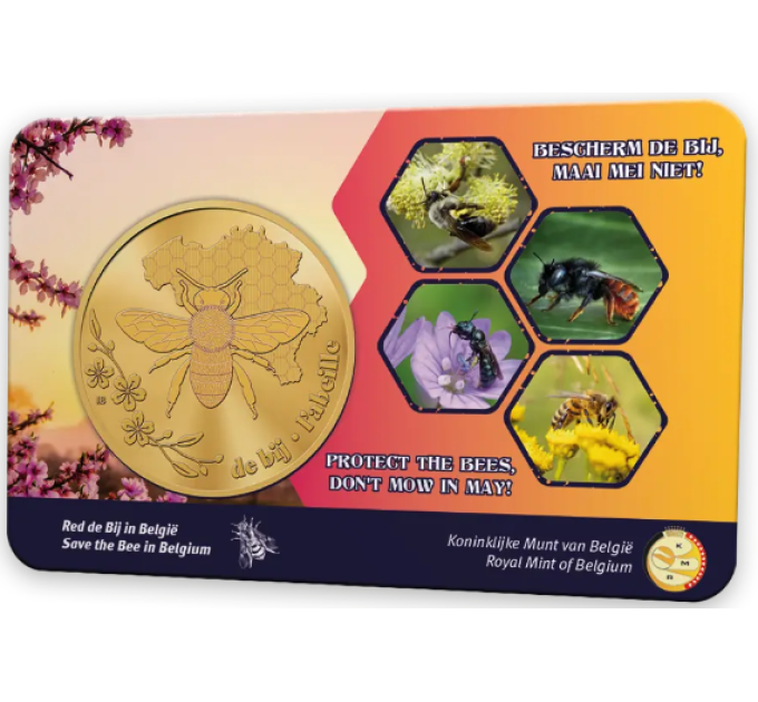 Belgia 2,5 euro BU 2024 – Mesilane Belgias – NL