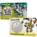 Belgia 5 euro BU 2022 – 70 aastat Marsupilamit – Color