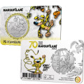 Belgia 5 euro BU 2022 – 70 aastat Marsupilami - reljeefi