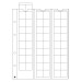 MÜNDILEHT - OPTIMA (LEUCHTTURM) - 54 MÜNTI kuni 20 mm Ø, läbipaistev