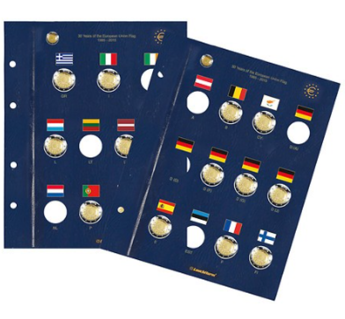 VISTA LEHT 2 EURO MÜNDI JAOKS - 30 aastat ELi lipp