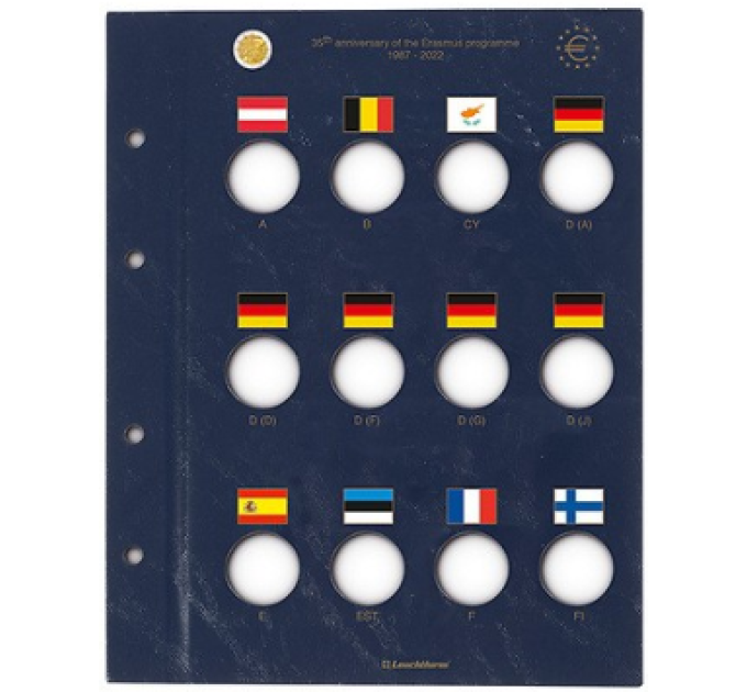 VISTA LEHT 2 EURO MÜNDI JAOKS - ERASMUS