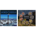 Andorra Euro müntide komplekt BU 2024