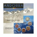 Andorra Euro müntide komplekt BU 2014