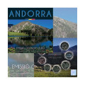 Andorra Euro müntide komplekt BU 2017
