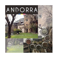 Andorra Euro coin set BU 2019