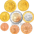 Austria euromüntide komplekt UNC 2007