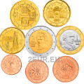 Austria euromüntide komplekt UNC 2010
