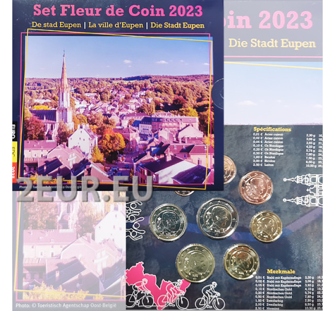 Belgium euro komplekt BU 2023 – Eupeni linn