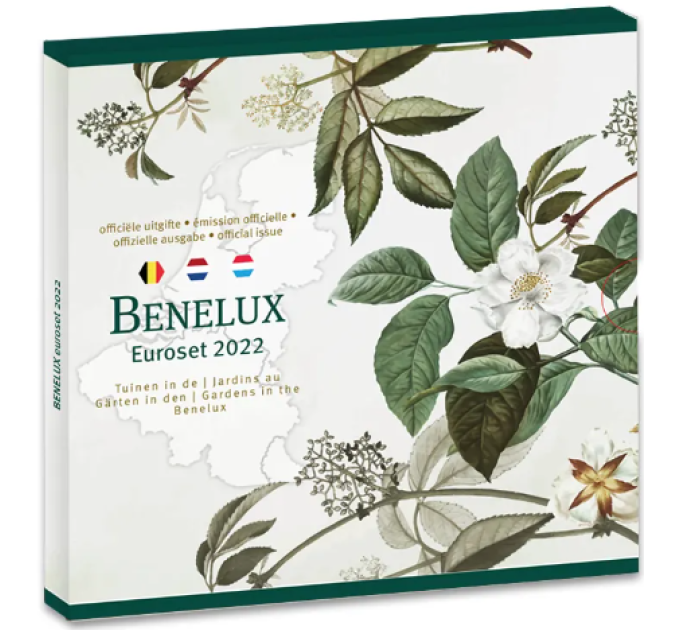 BENELUX euro komplekt BU 2022 – Aiad Beneluxi riikides