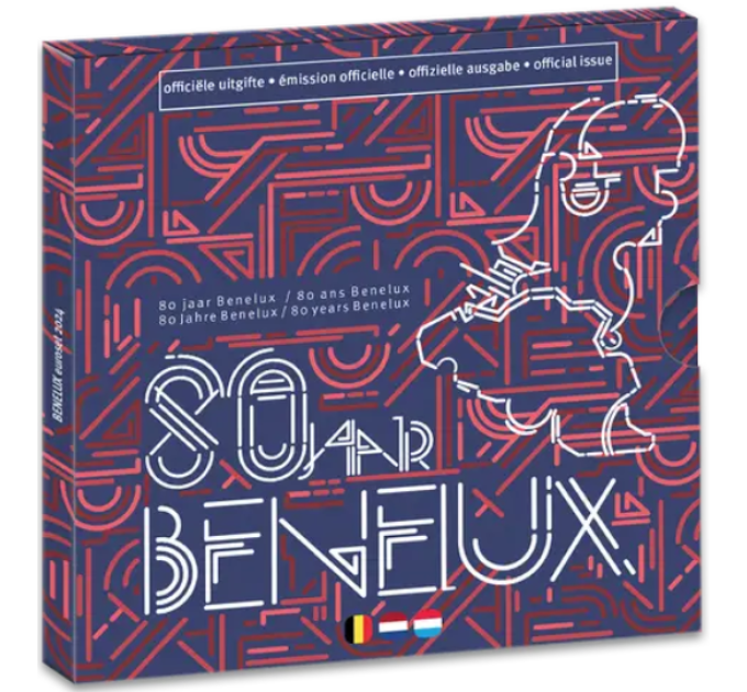 BENELUX euro komplekt BU 2024 – BENELUSI TOLLIKONVENTSIOONI 80. AASTAPÄEV
