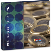 BENELUX euro komplekt BU 2026 – Monarhide portreed ja muutused