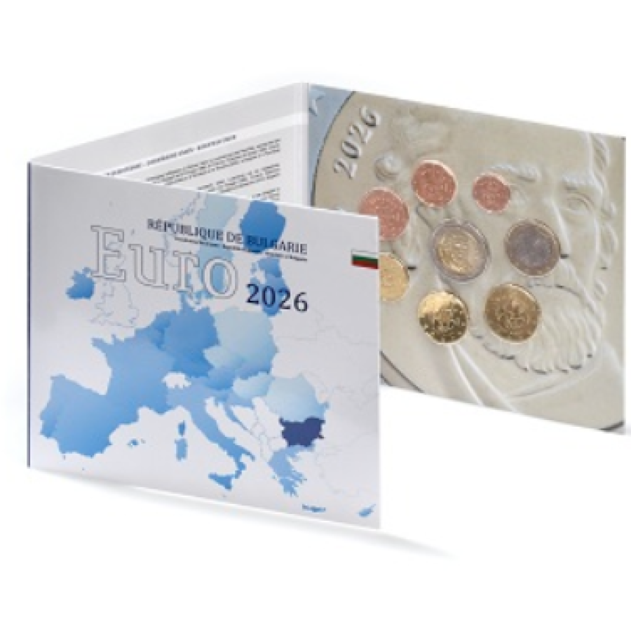 Bulgaaria euro komplekt BU 2026 Bulgaaria euro komplekt BU 2026