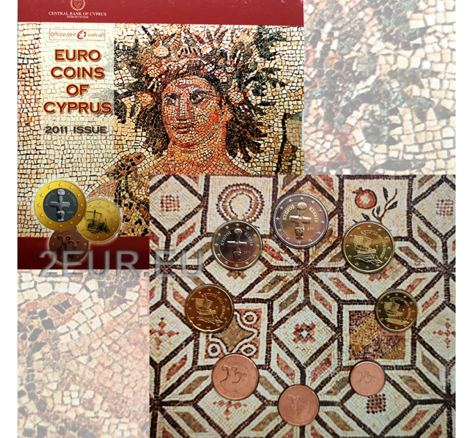 Küpros euro komplekt BU 2011 