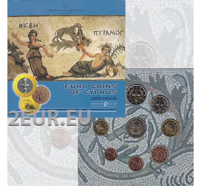 Küpros euro komplekt BU 2009