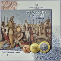 Cyprus euro set BU 2025 - Cyprus through the eyes of George Pol.