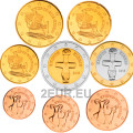 Küpros euro komplekt UNC 2015