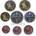 Küpros euro komplekt UNC 2021 