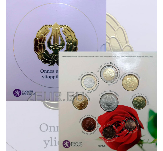 Finland euro set BU 2013 - High School Graduates