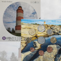 Finland euro set BU 2014 - Finnish Lighthouses - Isokari