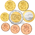 Soome UNC 2004 - Euromüntide komplekt