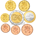 Soome UNC 2005 - Euromüntide komplekt