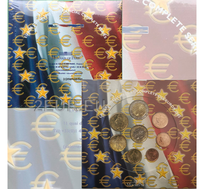 Prantsusmaa BU komplekt 2003 - Euromüntide komplekt