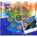 Prantsusmaa BU komplekt 2003 - Euromüntide komplekt - Suveniir BU-Set Eiffeli torn