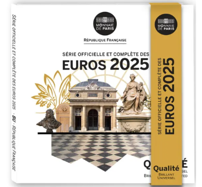 Prantsusmaa BU komplekt 2025 - Euromüntide komplekt
