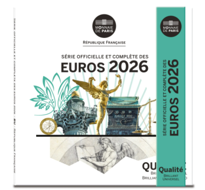 Prantsusmaa BU komplekt 2026 - Euromüntide komplekt