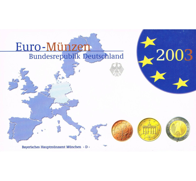 GERMANY SET PROOF 2003 - D